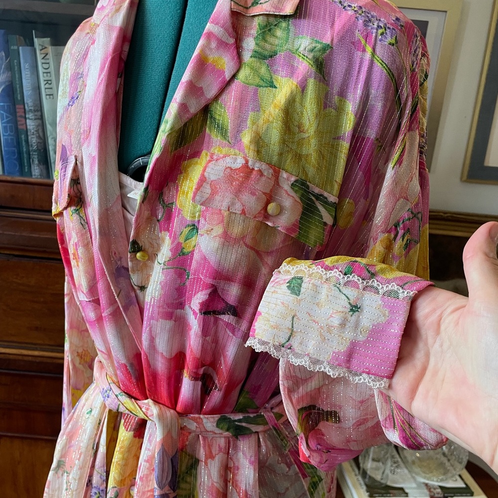 Rococo Sand NWT Sheer Maxi Dress - Picture 5 of 7